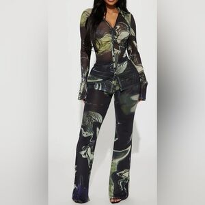 Fashion Nova Gisella  pant set